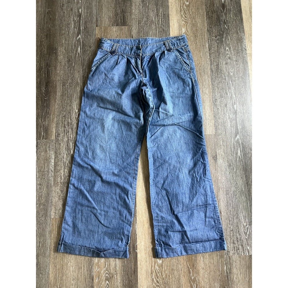 Kiabi Woman blue denim jeans in France size 40 US Size Medium 8-10